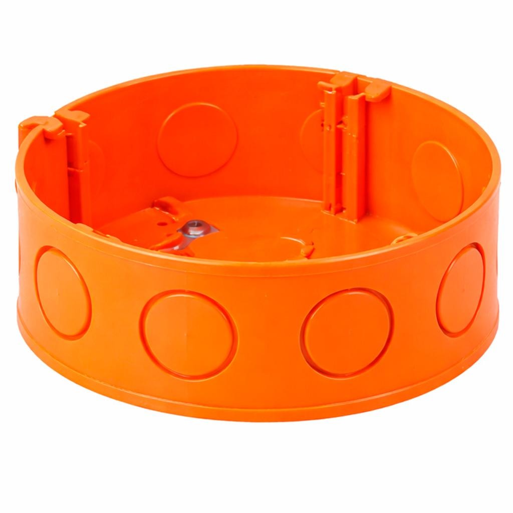 Caixa de Embutir Octogonal Tigre Regulável Laranja 4x4