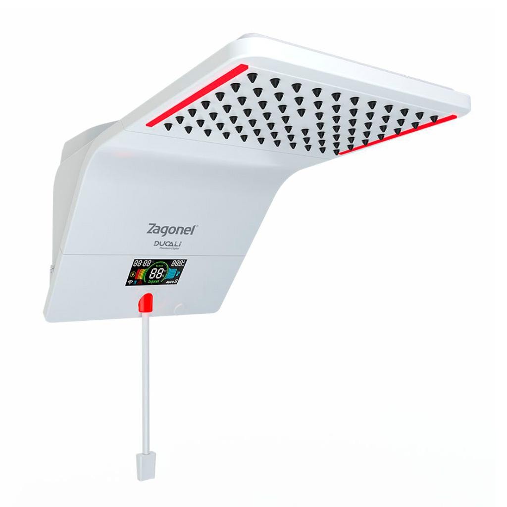 Ducha Eletrônica Zagonel Ducali Premium Branco 127V 5500W