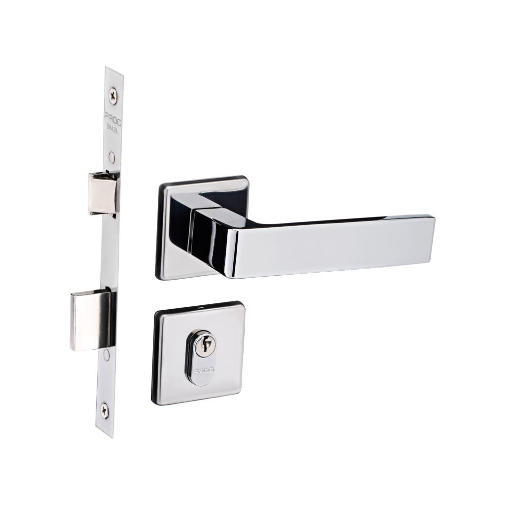 Fechadura Zamac 40mm Externa Concept Roseta RQ1 419-40E Cromado