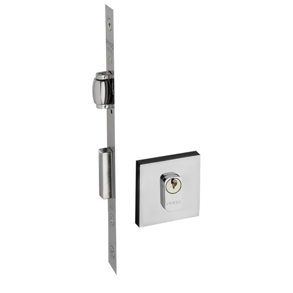 Fechadura Zamac 55mm Externa Rolete Quad. 464/55R CR